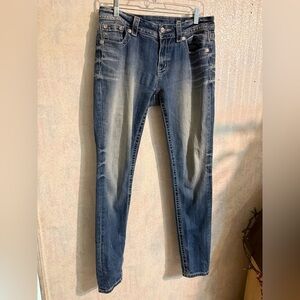 Miss Me Women’s Faded Blue Jeans, Casual Wear, Super Comfortable, Sz 29